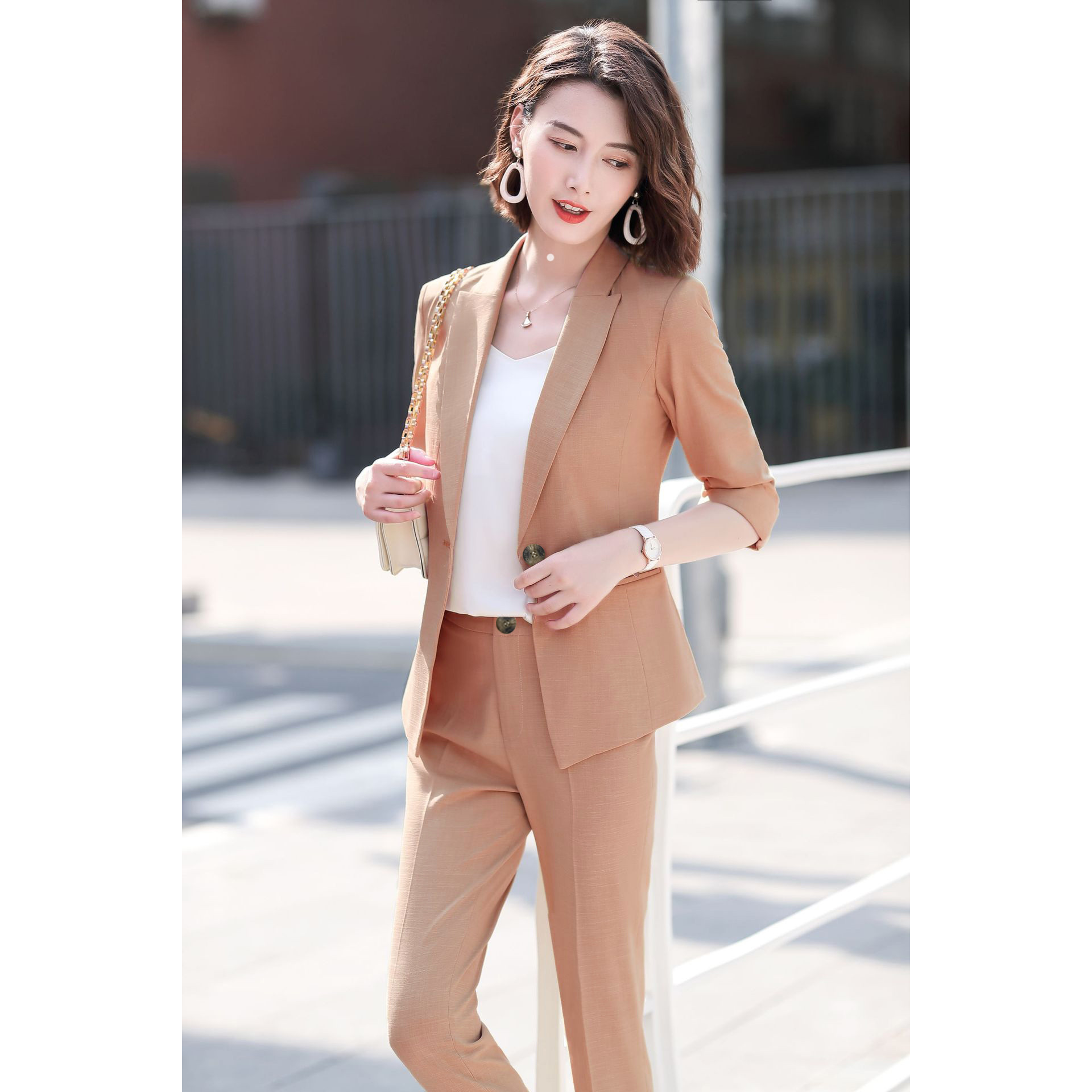 Bộ áo Vest tay lở quần dài