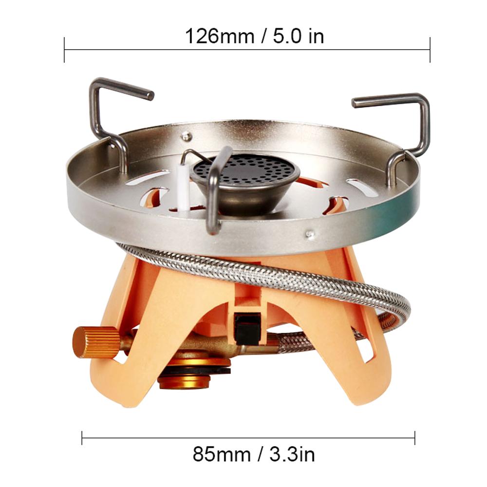 Outdoor Camping Metal Stoves Portable Picnic Barbecue Furnace Detachable Kettle Holder Stoves Mini Water Boiling Cooking Accessory