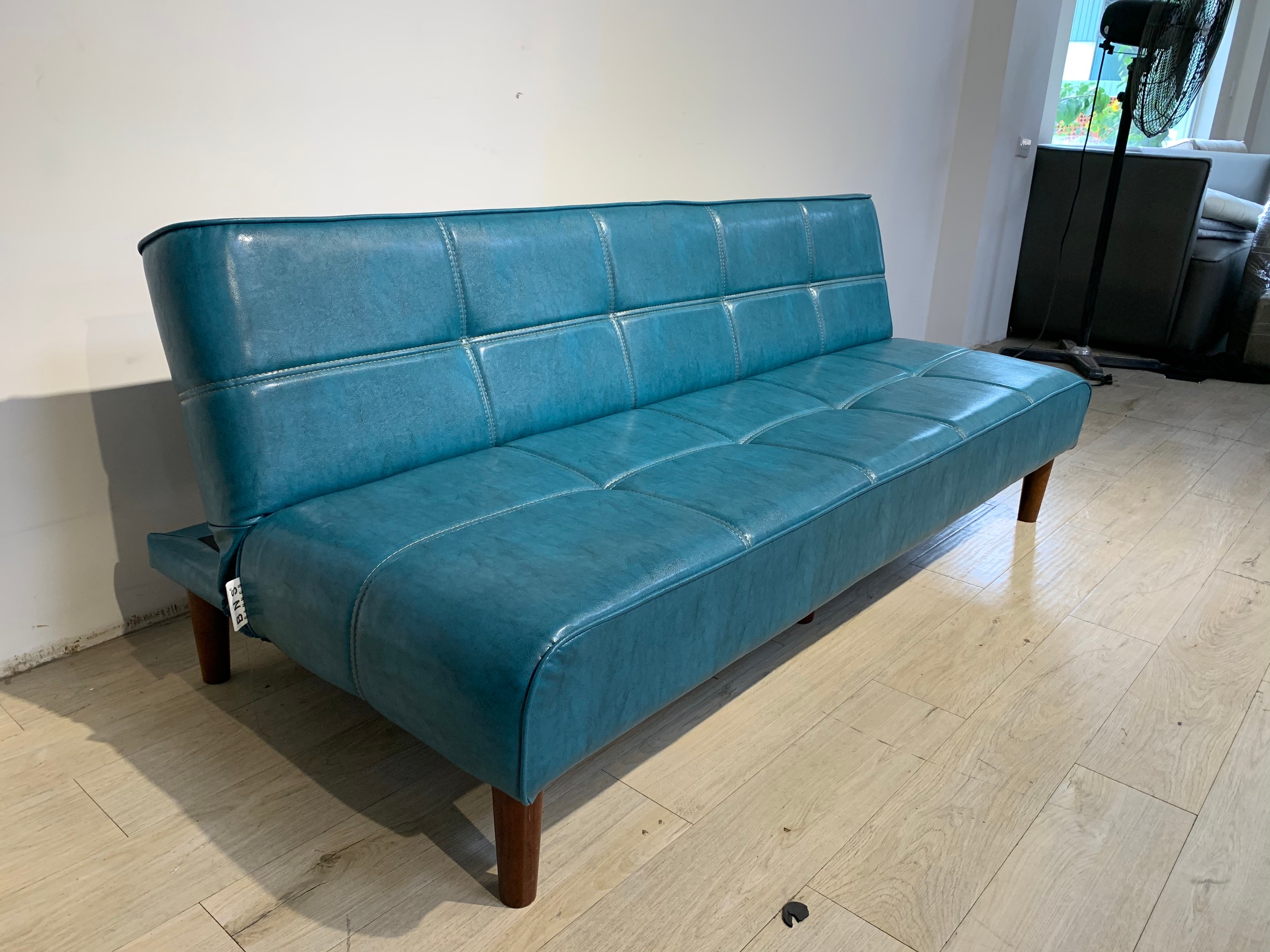 Sofa bed 3 trong 1 Juno sofa màu xanh ngọc