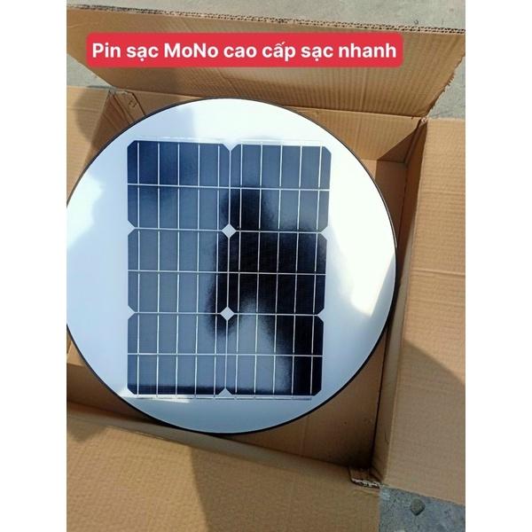 Đèn năng lượng mặt trời sân vườn, công viên UFO công suất 500W siêu sáng chống nước IP66