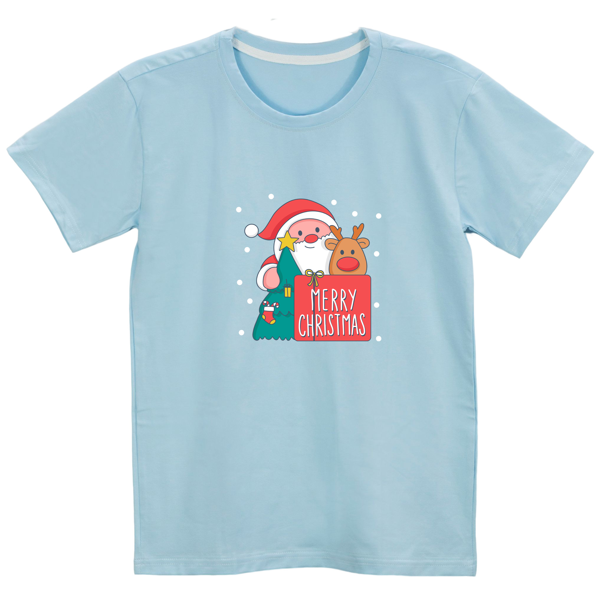 Áo thun NOEL cổ tròn Cotton 100% cho bé