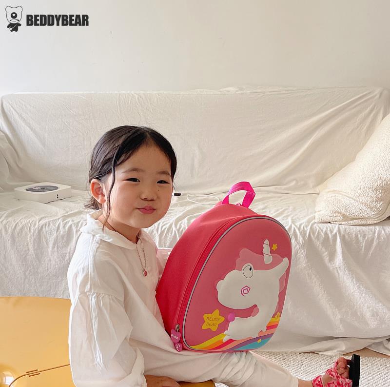 Balo Bé mẫu giáo Beddybear Phù hợp trẻ từ 02 tuổi Thương hiệu Beddy bear - Thiết kế kèm dây chống thất lạc mẫu mới - Sản phẩm bảo hành chính hãng 2 năm