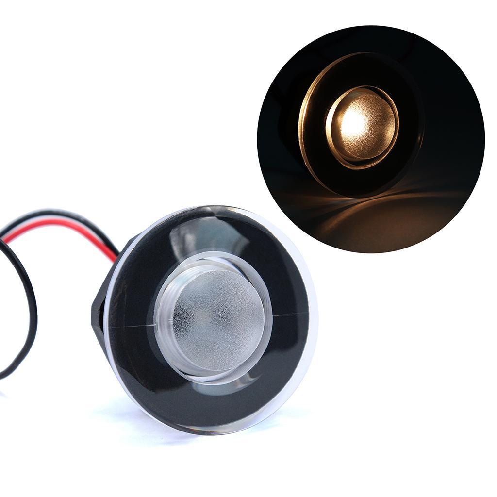 2-Pack LED Boat Light Deck Step Stair Waterproof 12V Lights Marine