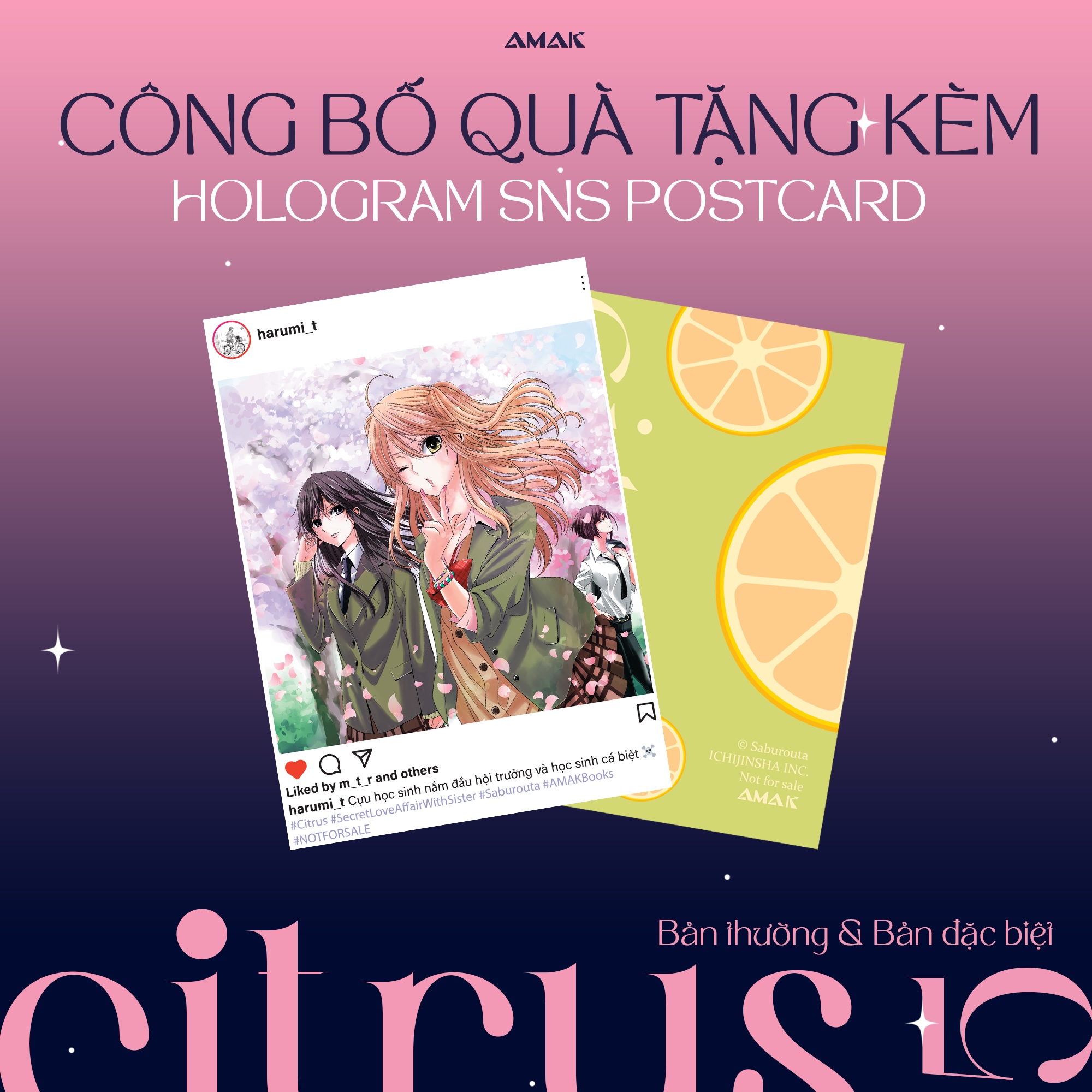 [Manga] [GL] Citrus - Tập 5 - Amakbooks