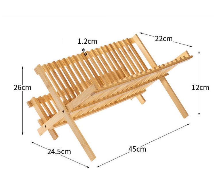 Giá Kệ Để Bát, Đĩa Bằng Gỗ Tre
Thiết Kế Tinh Tế Có Thể Gấp Gọn Lại