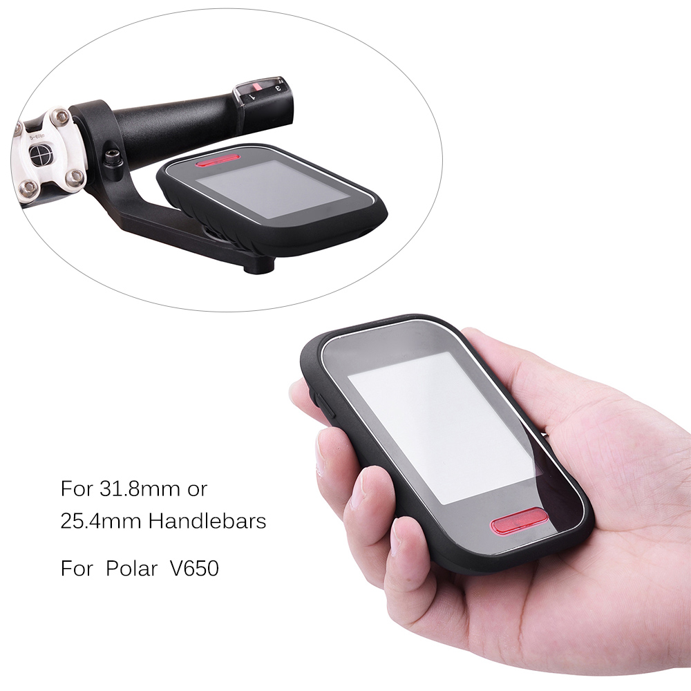 Vỏ Silicon Bảo Vệ Đồng Hồ GPS Gắn Ghi Đông 31.8mm hoặc 25.4mm Xe Đạp MTB
