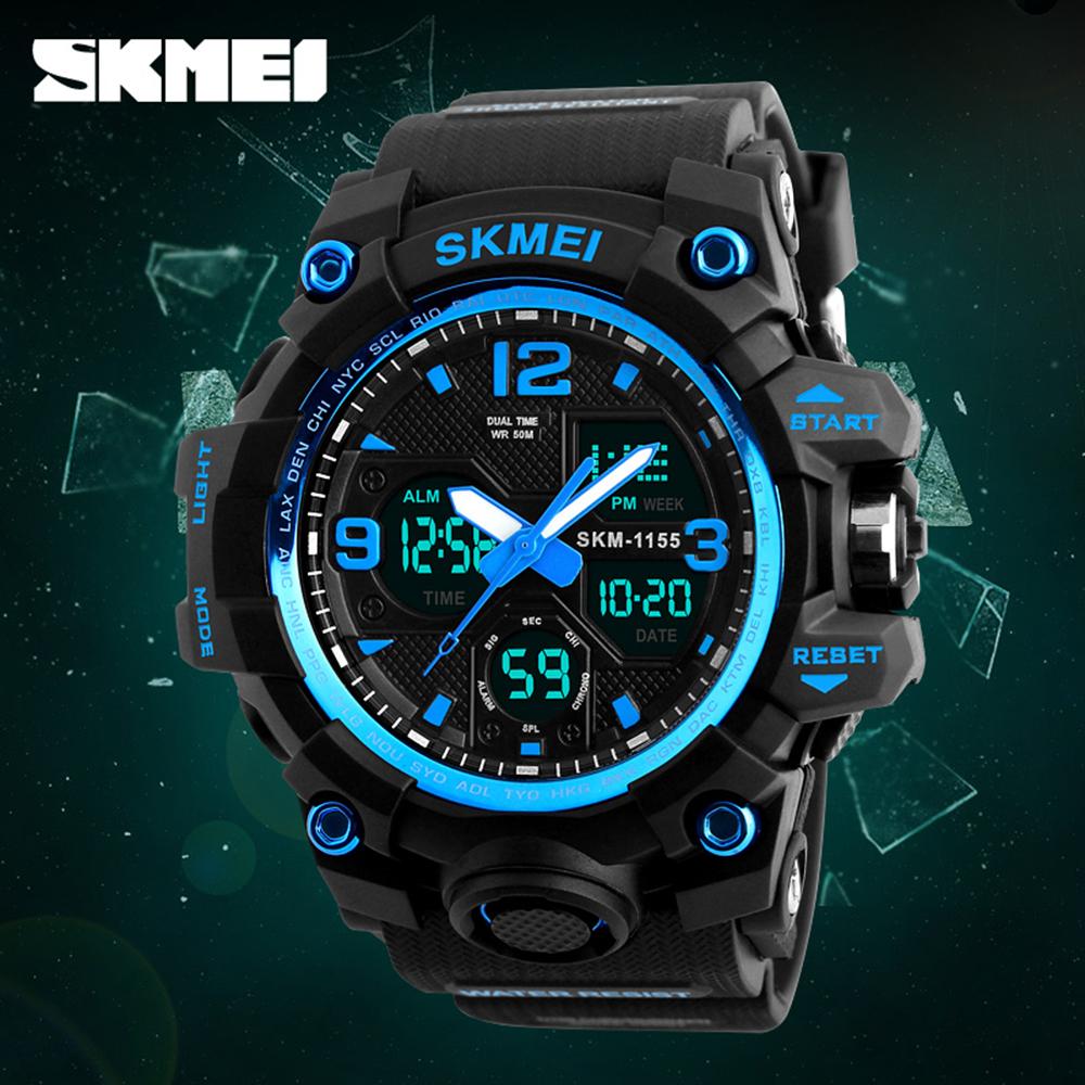 Đồng hồ SKMEI 1155B điện tử nam kỹ thuật số thạch anh Thời trang