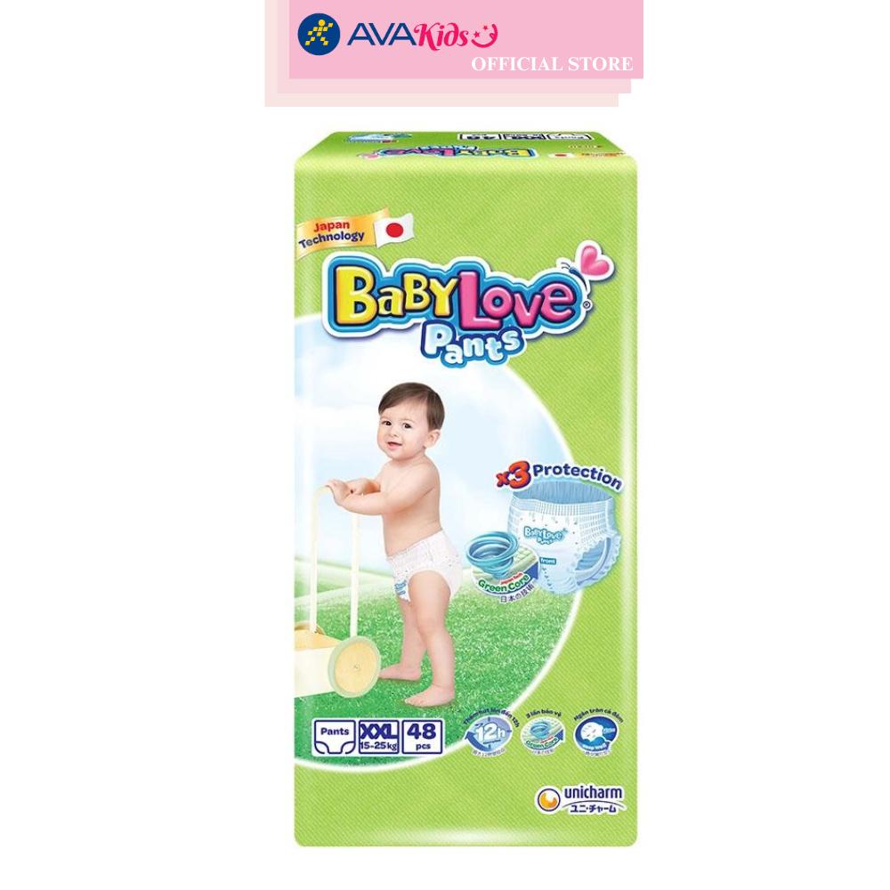 Tã quần BabyLove size XXL 48 miếng (15 - 25 kg)