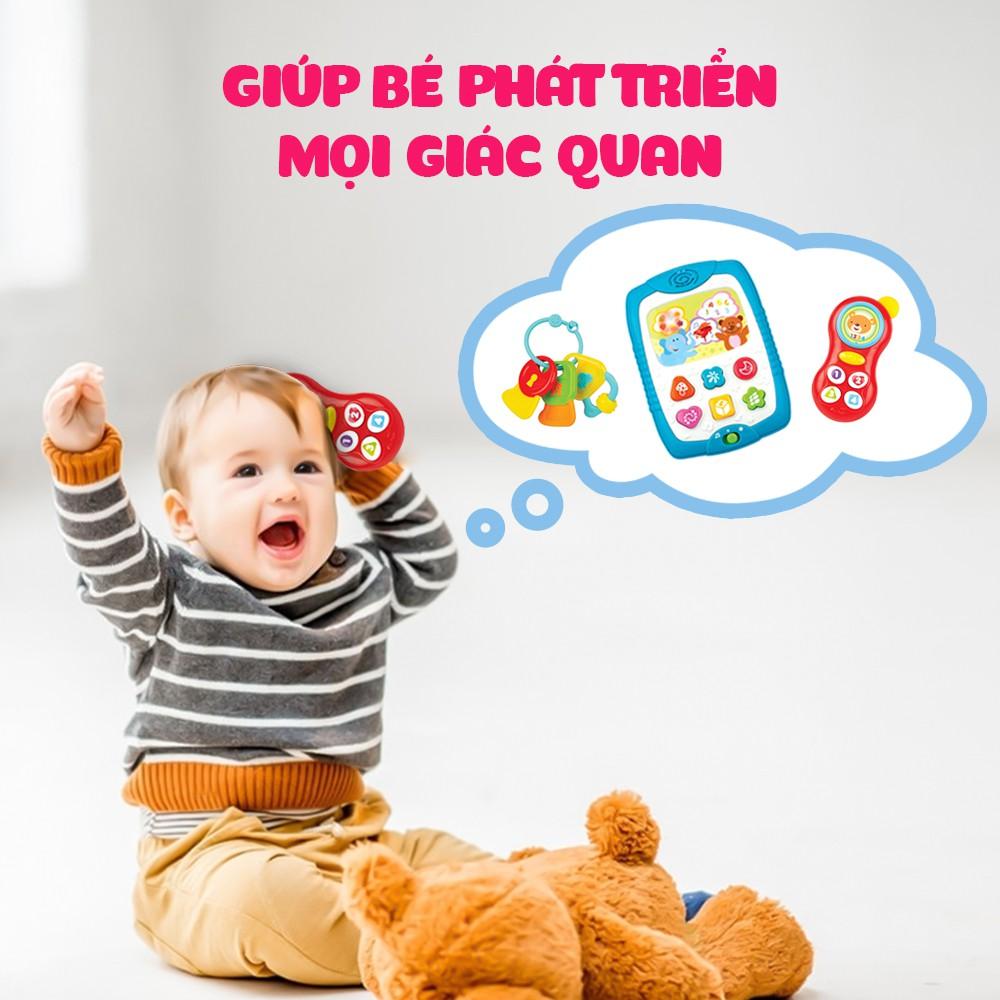 Set 3 món đồ chơi công nghệ, xúc xắc kèm gặm nướu Winfun 3024-25-26-27-28