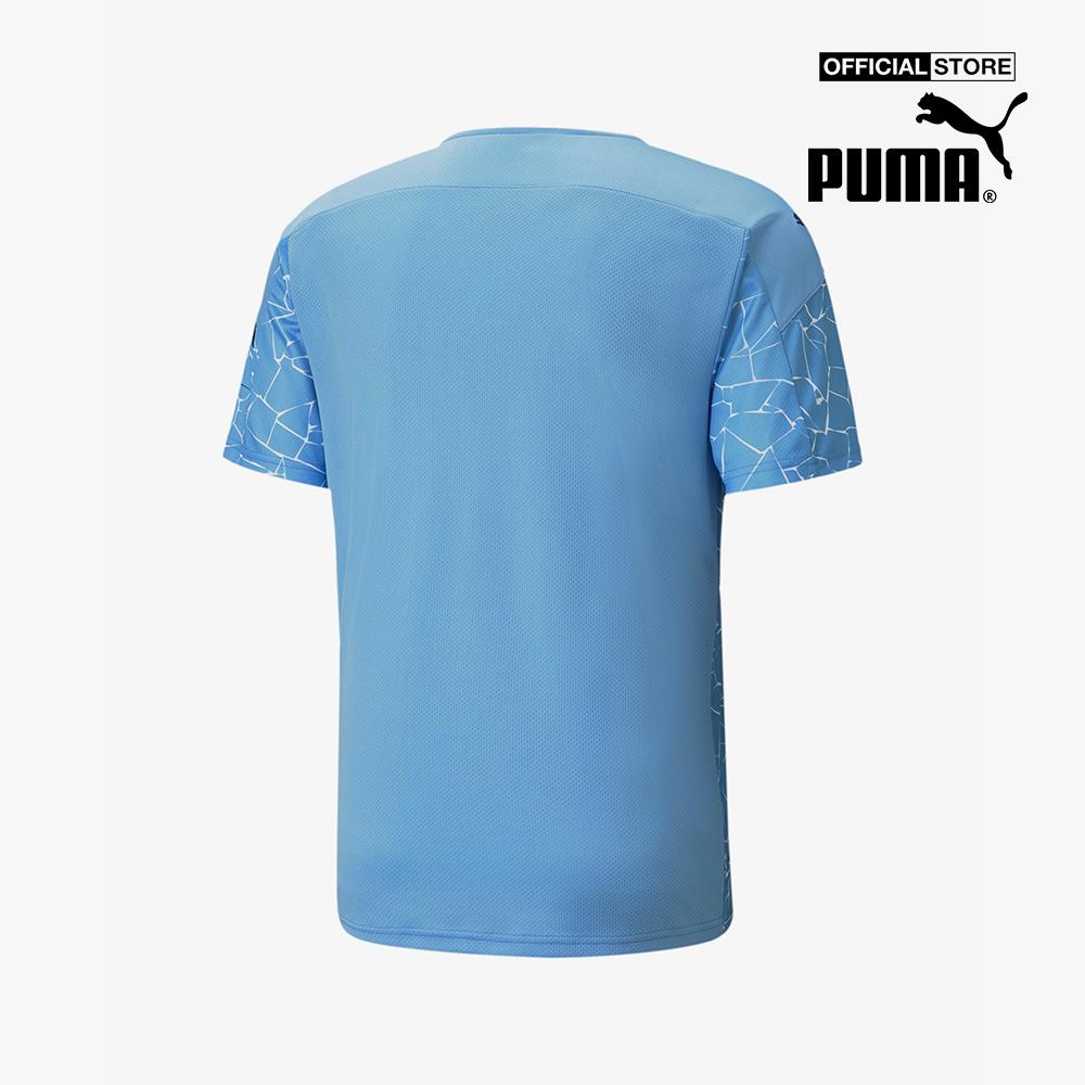 PUMA - Áo thun thể thao nam ngắn tay Man City Home 757058