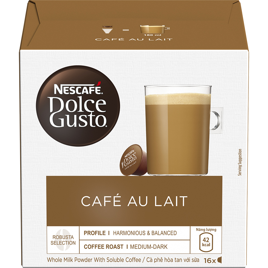 Combo 15 Hộp Viên Nén Nescafe Dolce Gusto Vị Ngẫu Nhiên (Hộp/ 16 Viên)