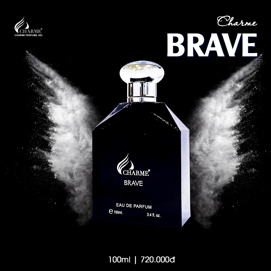 Nước hoa nam cao cấp Charme Brave 100ml lưu hương lâu mang lại thần thái thu hút