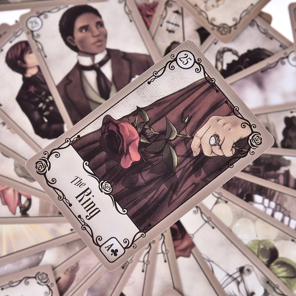 Bài Lenormand Under The Rose 40 Lá Bài