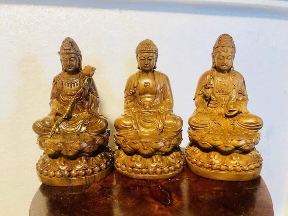 Tượng gỗ phật quan âm phong thủy