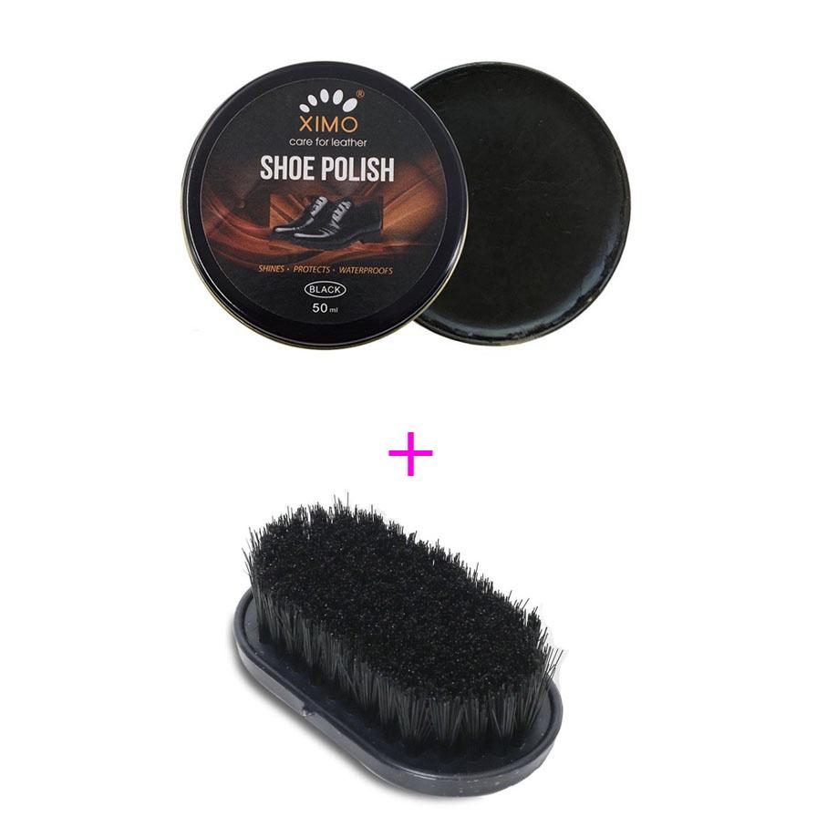 Combo Xi Đánh Giày + Bàn Chải Đánh Giày PKHKD11