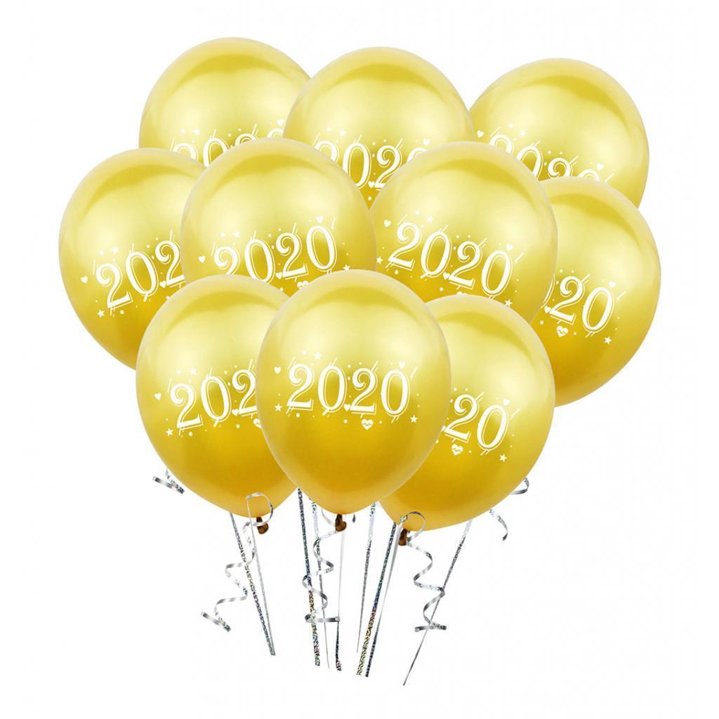 Lots 10 New Balloons Latex Balloons Photo Prop New Party Balloons Golden