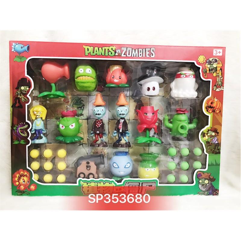 Hộp Zombie phóng banh 11c, zombie 3c , banh 12 trái , LH90086 - SP353680
