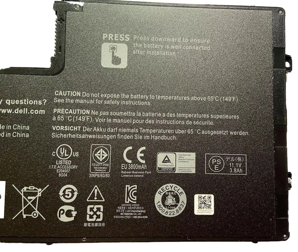 Pin dành cho Laptop Del Inspiron 5447 hàng nhập khẩu.
