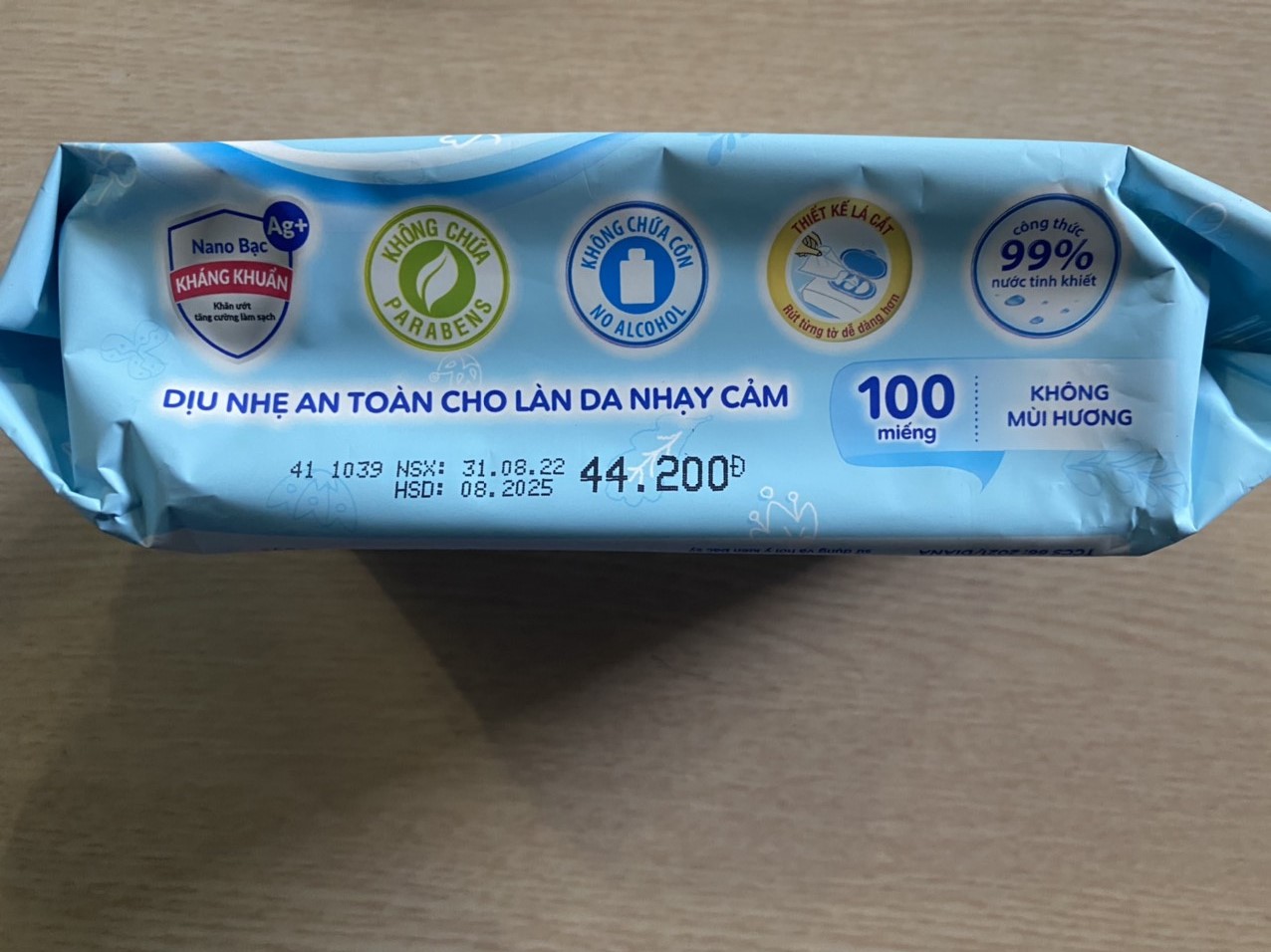 COMBO 2 GÓI Khăn Ướt Bobby Care 100 Tờ không mùi .