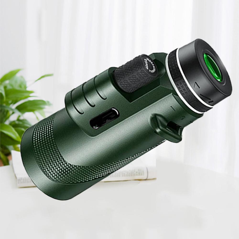 40*60 Portable Camera Telescope Outdoor Fogproof Mobilephone Photograph Accessory Animal Watching Monocular Telescope