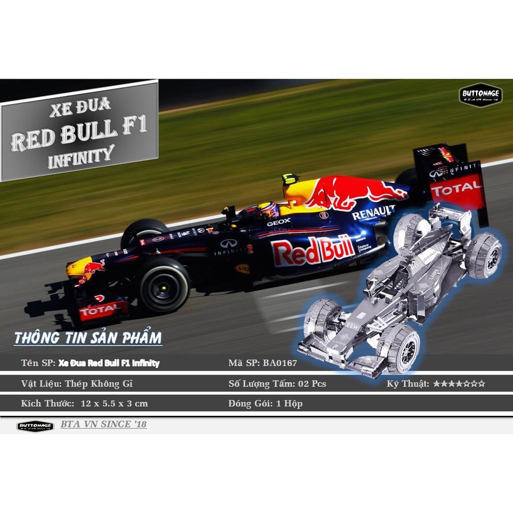 Mô Hình Lắp Ráp 3d Xe Đua Red Bull F1 Infinity