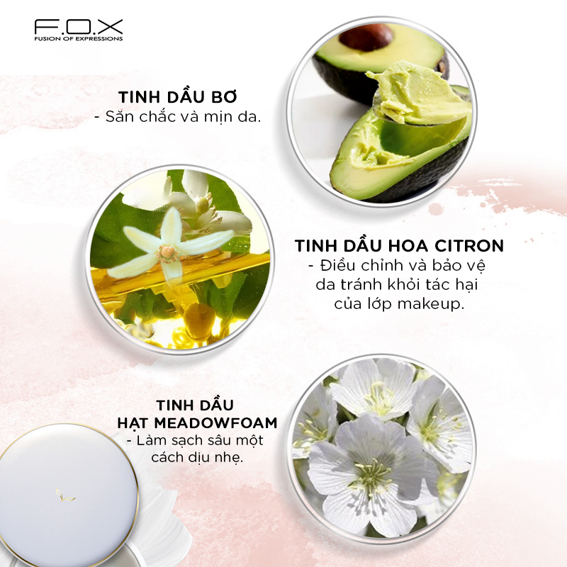 [ QUÀ TẶNG KHÔNG BÁN ] Kem Tẩy Trang Mini Hoa Citron F.O.X 15gram