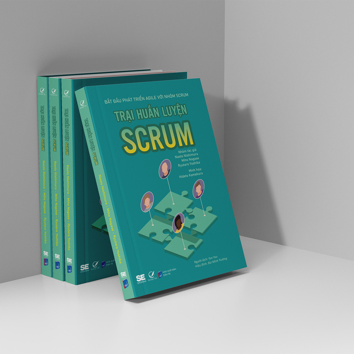 Trại Huấn Luyện SCRUM (Bắt đầu phát triển Agile với nhóm Scrum) - Nhiều tác giả - (bìa mềm)