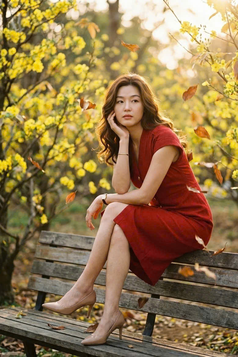 Đầm Ôm Body Tweed Đỏ Dự Tiệc thời trang thiết kế Hity Dre084