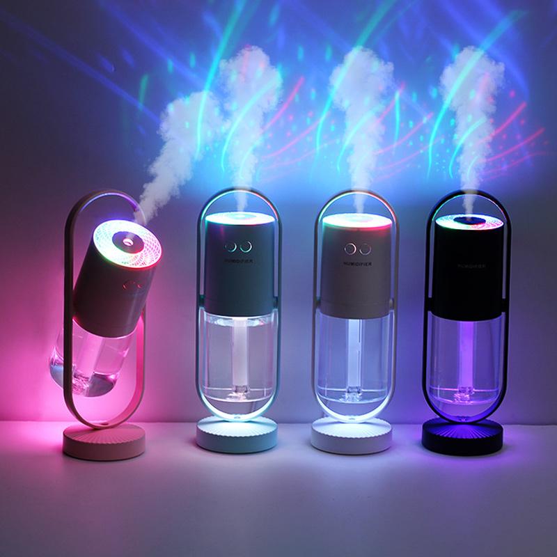 Lãng Mạn Năm 2021 Bầu Trời Đầy Sao Nhiều Màu Sắc Đèn Chiếu Ion Âm Atomizer Cho Văn Phòng Nhà Máy Tạo Độ Ẩm Không Khí Khuếch Tán Hương Thơm