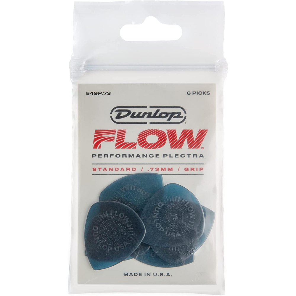 Pick Móng Gảy Dành Cho Đàn Guitar USA Jim Dunlop 549P.73 Flow, 6 Chiếc