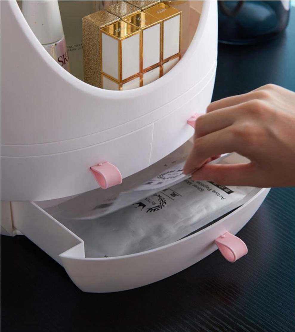 Hộp Trang Điểm Có Đèn LED Đa Năng
