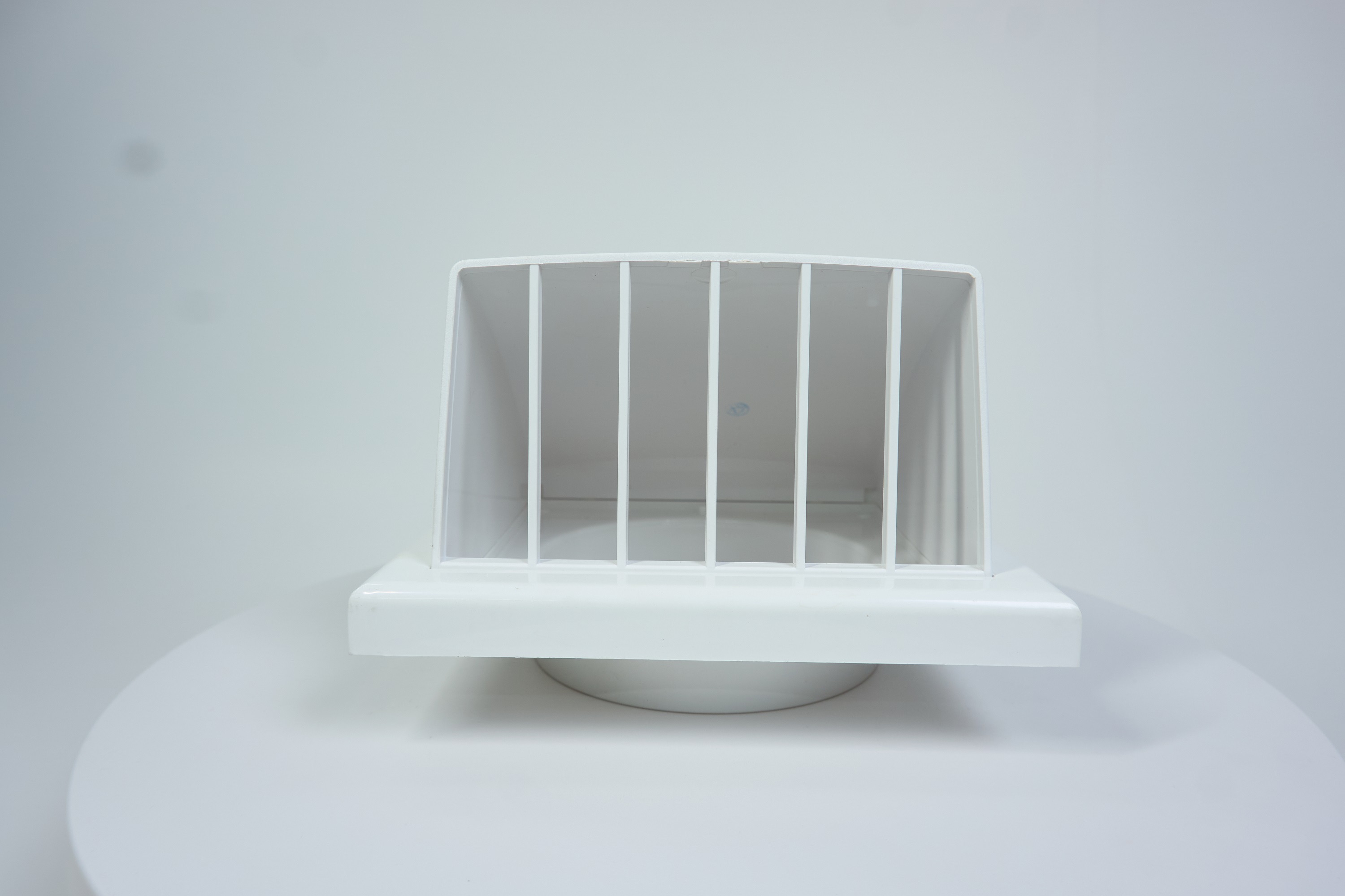 Cửa gió nhựa VUÔNG - mái che lỗ tròn Decor 185*185/150H - Hàng Nhập Khẩu