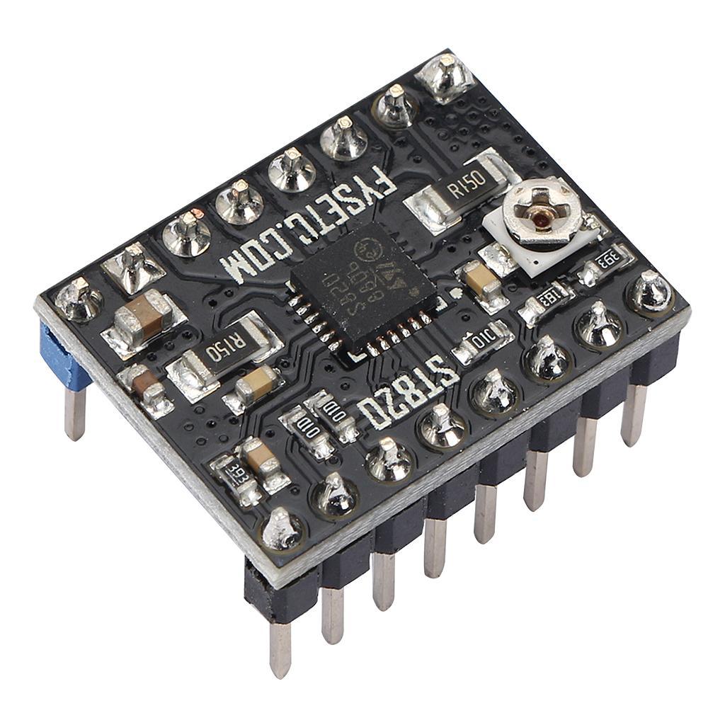 High Quality Stepper Motor Driver Module ST820 with Heat Sink for 3D Printer with Peak Current 2.5A