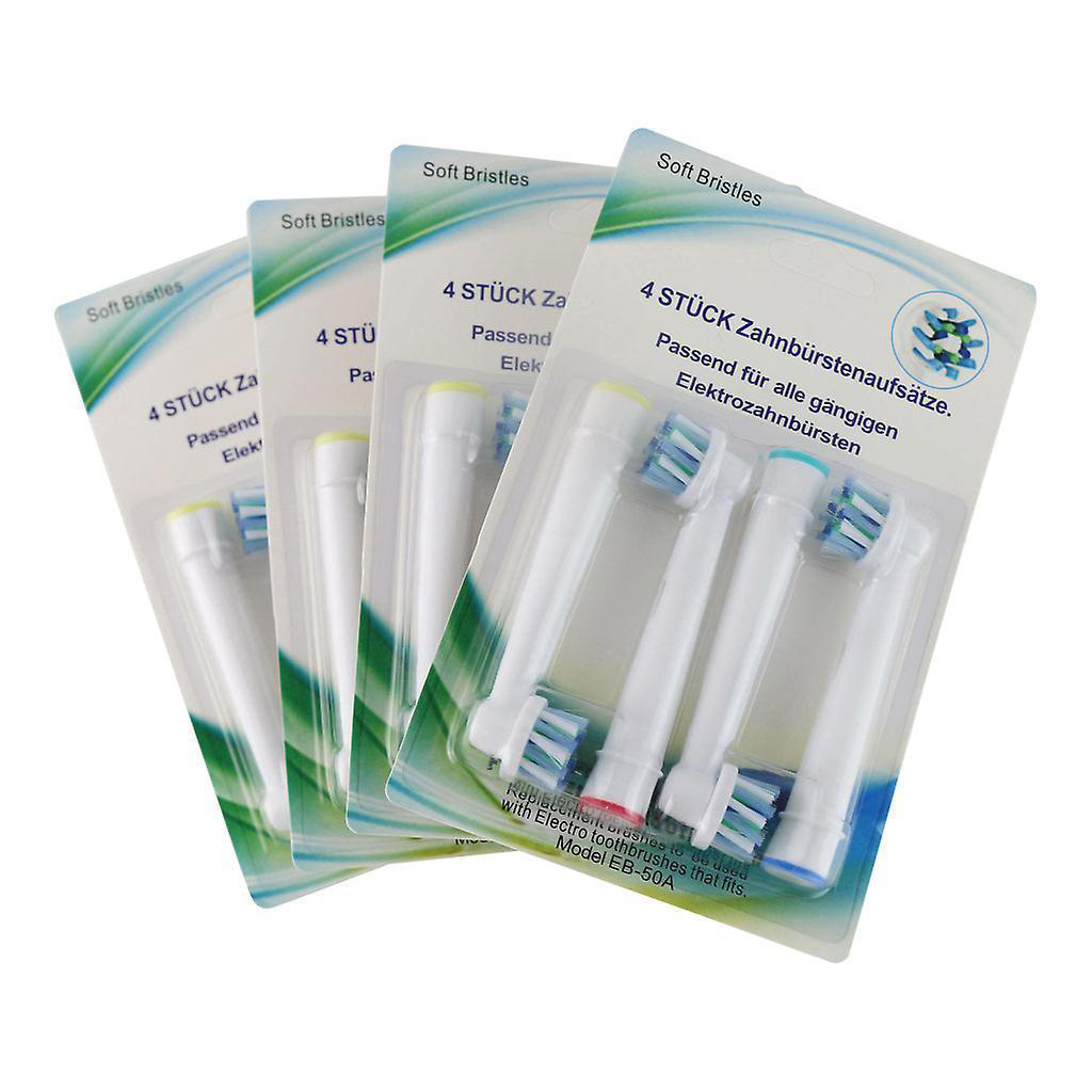 Bộ 4 đầu bàn chải đánh răng điện thay thế cho máy Oral B - Precision,  FlossAction, Gum Care, Sensitive - đánh bật cao răng, răng nhạy cảm, chăm sóc nướu lợi