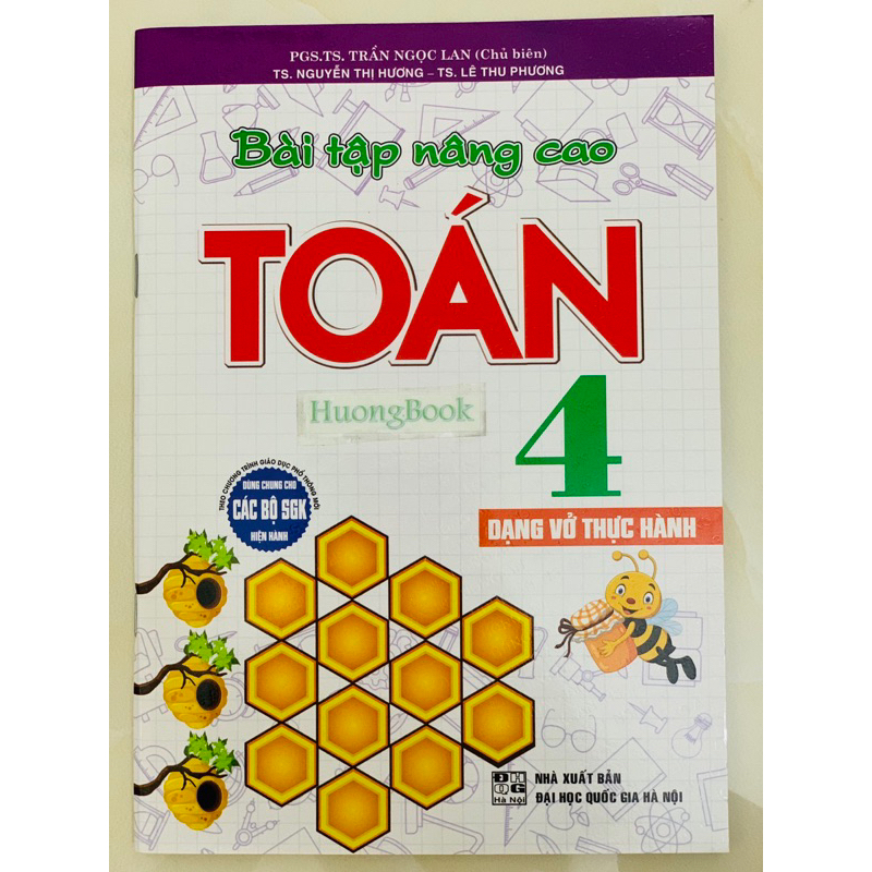 Sách - Bài tập nâng cao toán 4 dạng vở thực hành