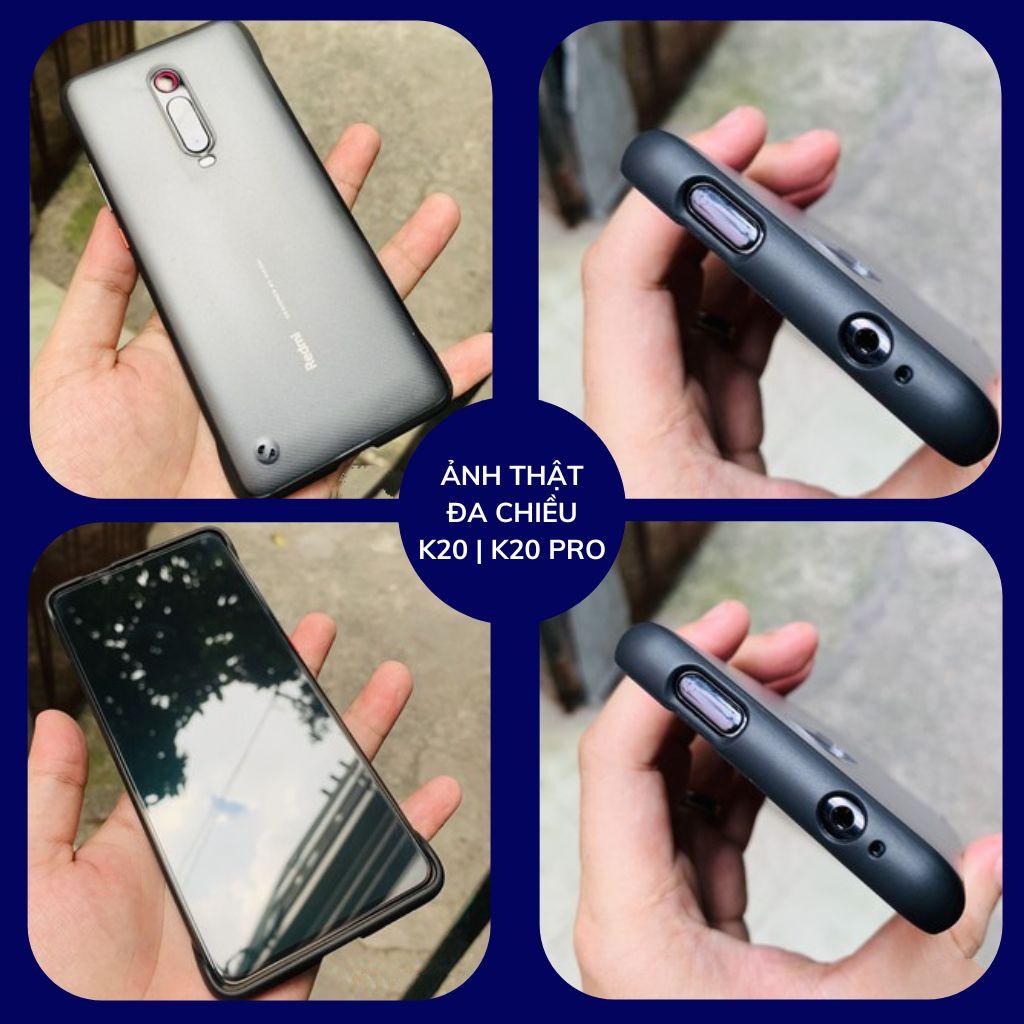 Ốp lưng redmi k20 pro mi 9t pro nửa cạnh lưng nhám chống bám vân tay bảo vệ camera phụ kiện điện thoại huỳnh tân store