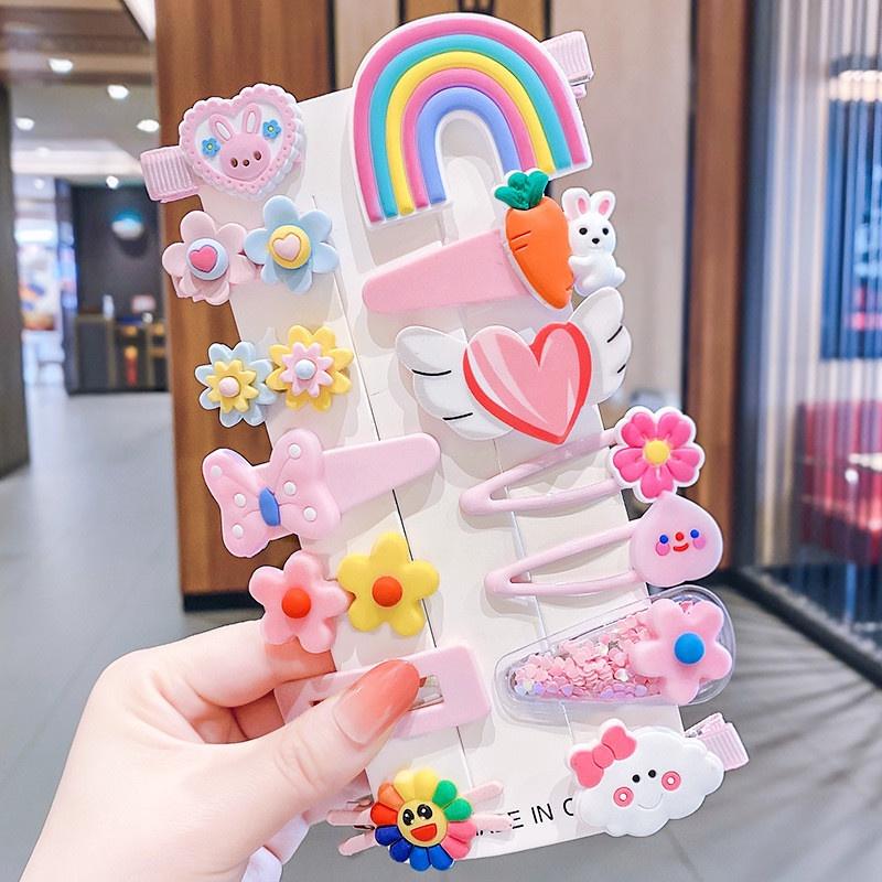 SET 14 MÓN KẸP TÓC CHO BÉ SIÊU DỄ THƯƠNG