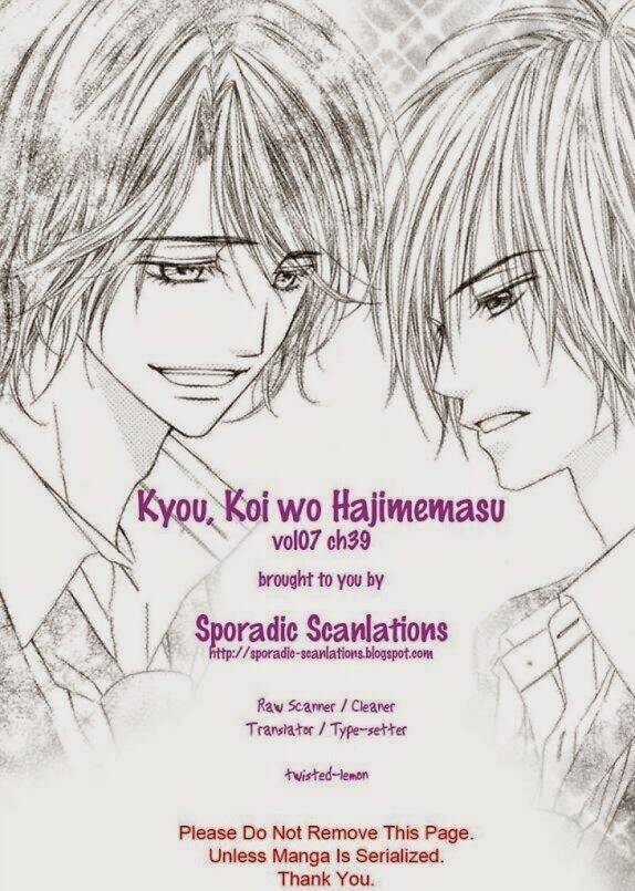 kyou, koi wo hajimemasu - mộng mơ đầu đời chapter 39 27