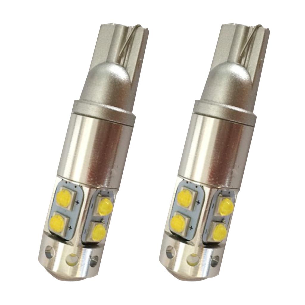 2pcs T10 50W Headlight Durable and Practical Fog Bulb Led Bulbs White