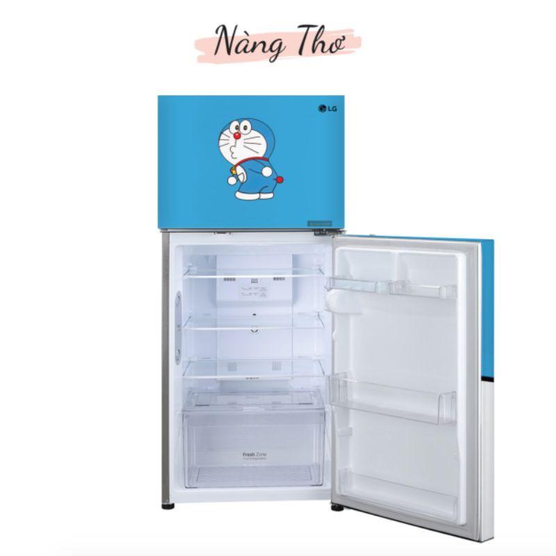 Decal dán tủ lạnh
