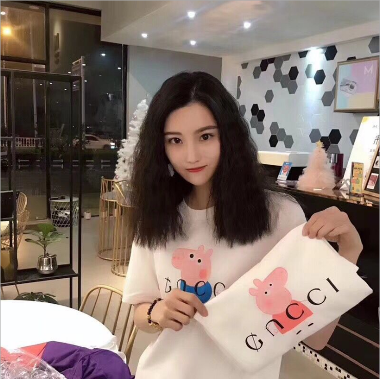 Áo thun NỮ in hình chú heo con siêu dễ thương phong cách Hàn Quốc