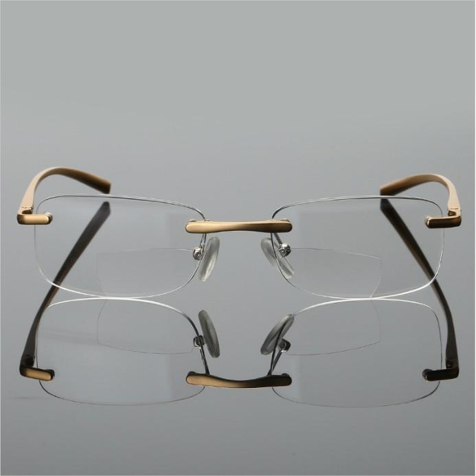 Kính lão thị viễn thị titan siêu nhẹ hai tròng nhìn XA và GẦN CỰC TIỆN hàng 11KT  cao cấp KVN11UNIQUI