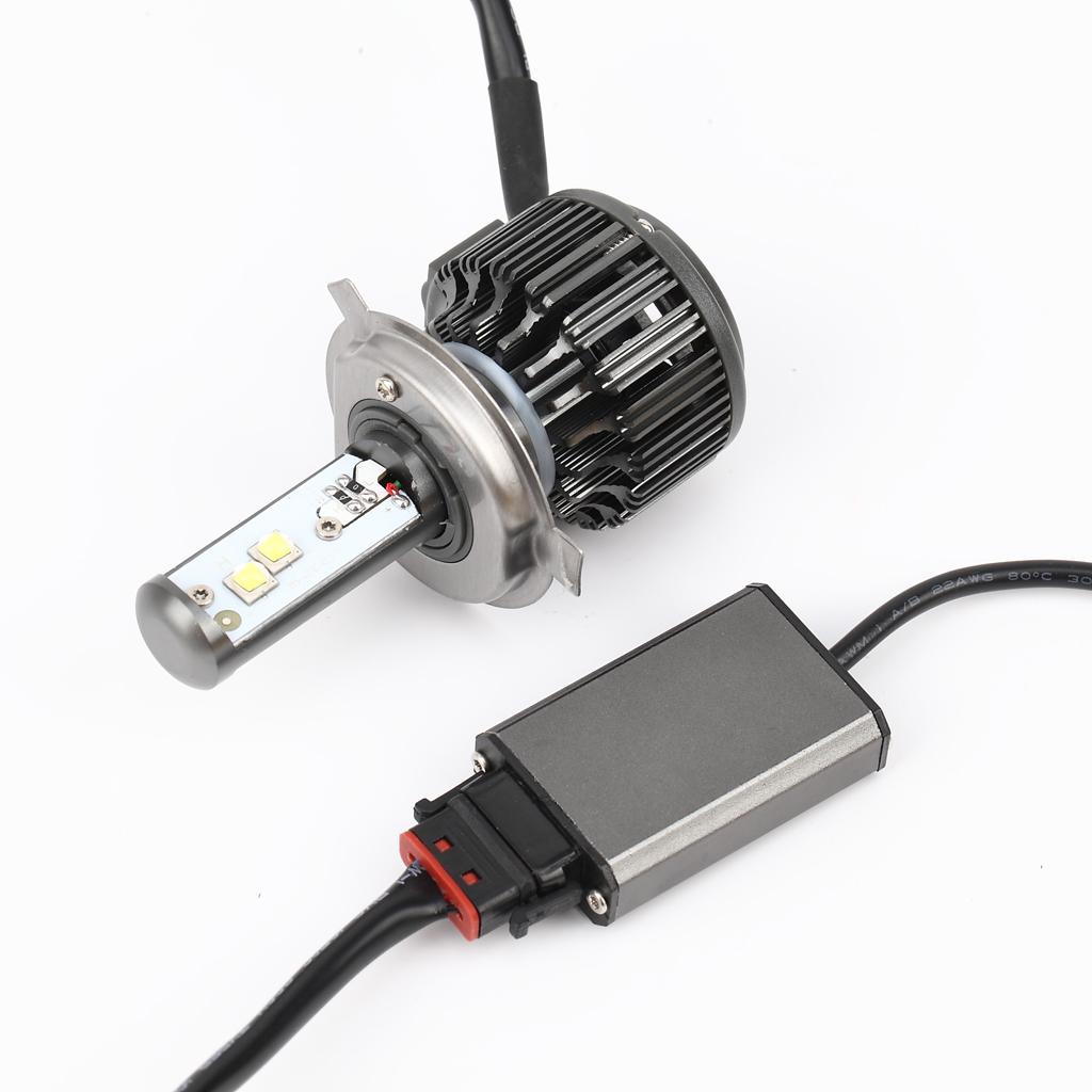 2pcs   Kit 80W 7200LM Bulb  6000K White