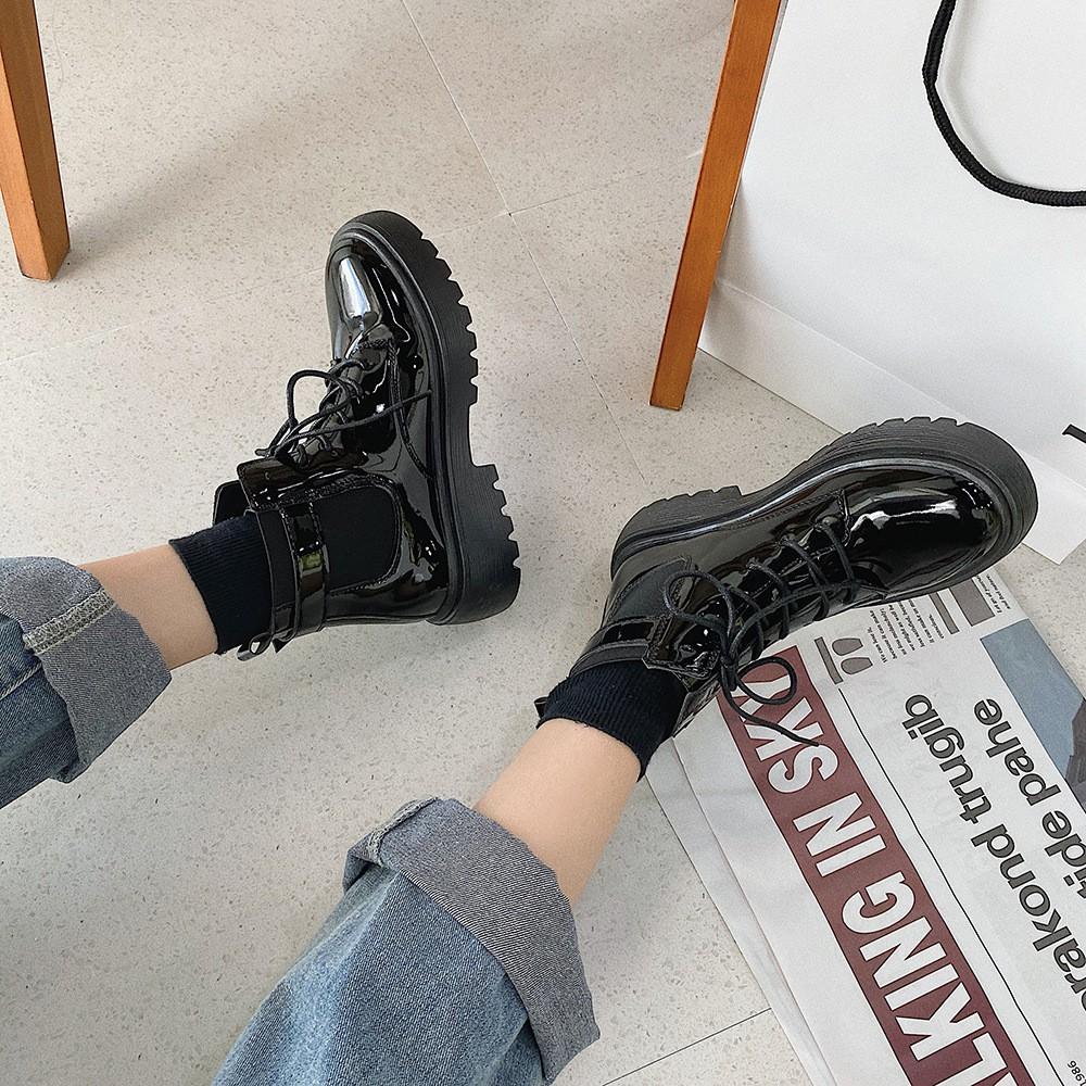 Giày Bốt Cổ Cao Thời Trang Cao Cấp Sành Điệu