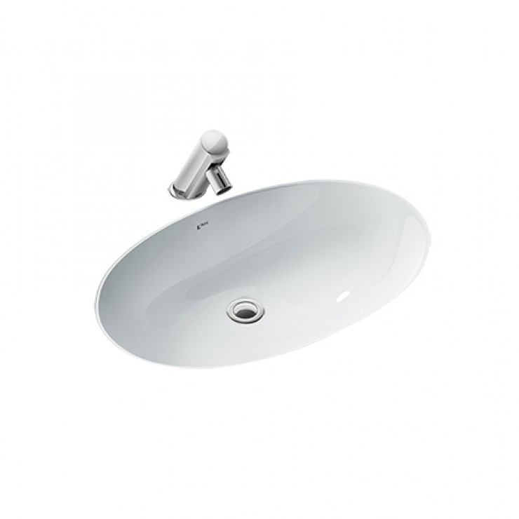 Chậu Rửa Lavabo Inax L-2216V Âm Bàn Oval