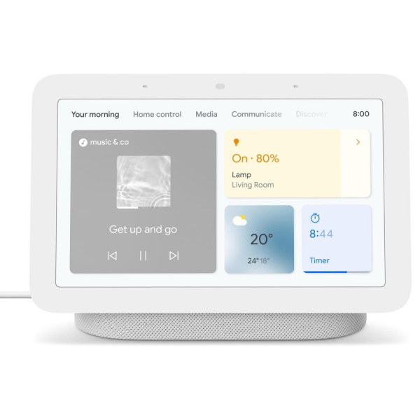 Màn Hình Thông Minh Google Nest Hub Gen 2 2022 Tích Hợp Trợ Lý Ảo - Hàng Nhập Khẩu