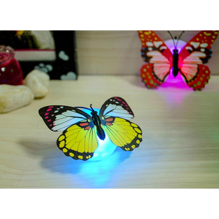 ĐÈN NGỦ HÌNH CON BƯỚM PHÁT SÁNG 3D CỰC ĐẸP - ĐÈN LED BƯỚM DÁN TƯỜNG NHIỀU MÀU SẮC BẮT MẮT ĐỘC ĐÁO