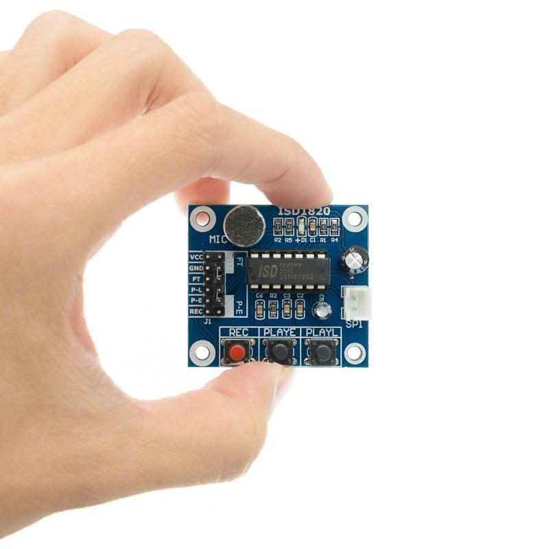 Mô Đun Ghi Âm Giọng Nói ISD1820 Chuyên Dụng