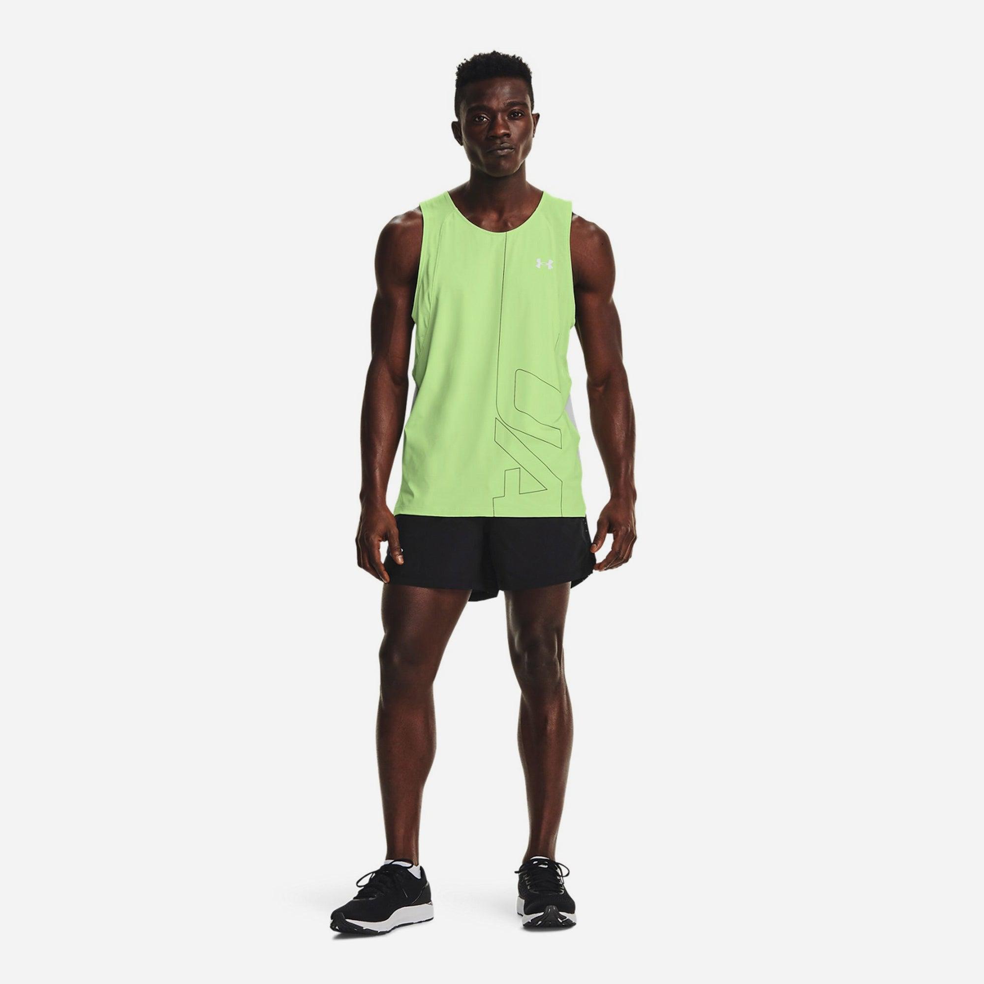 Quần ngắn thể thao nam Under Armour Launch Run 5" - 1361492-001