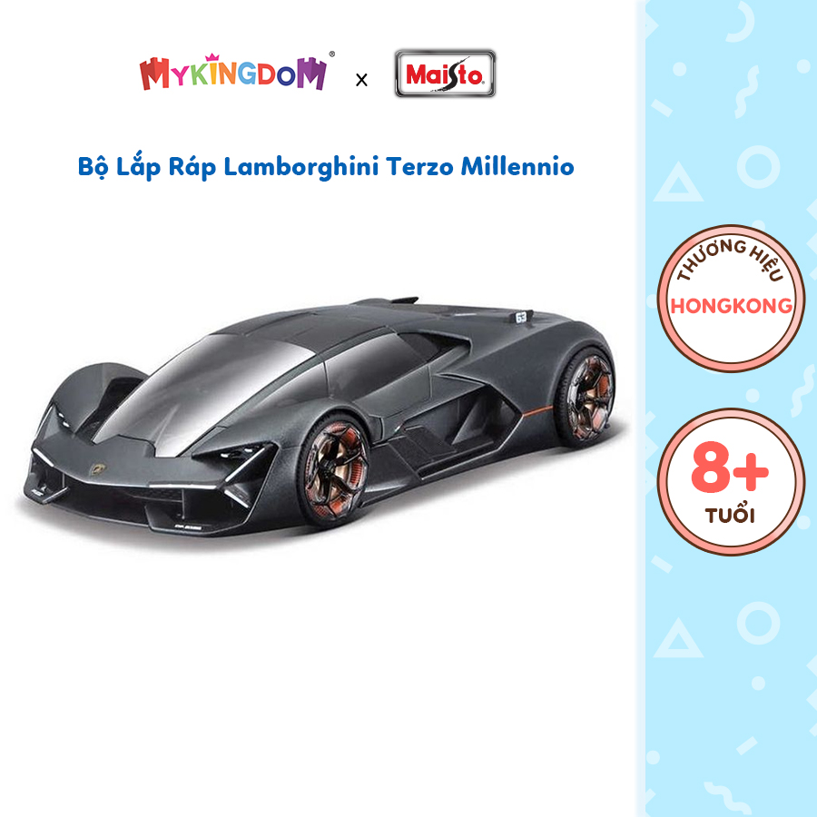 Đồ Chơi MAISTO Mô Hình Xe Lắp Ráp 1:24 Lamborghini Terzo Millennio 39287/MT39900